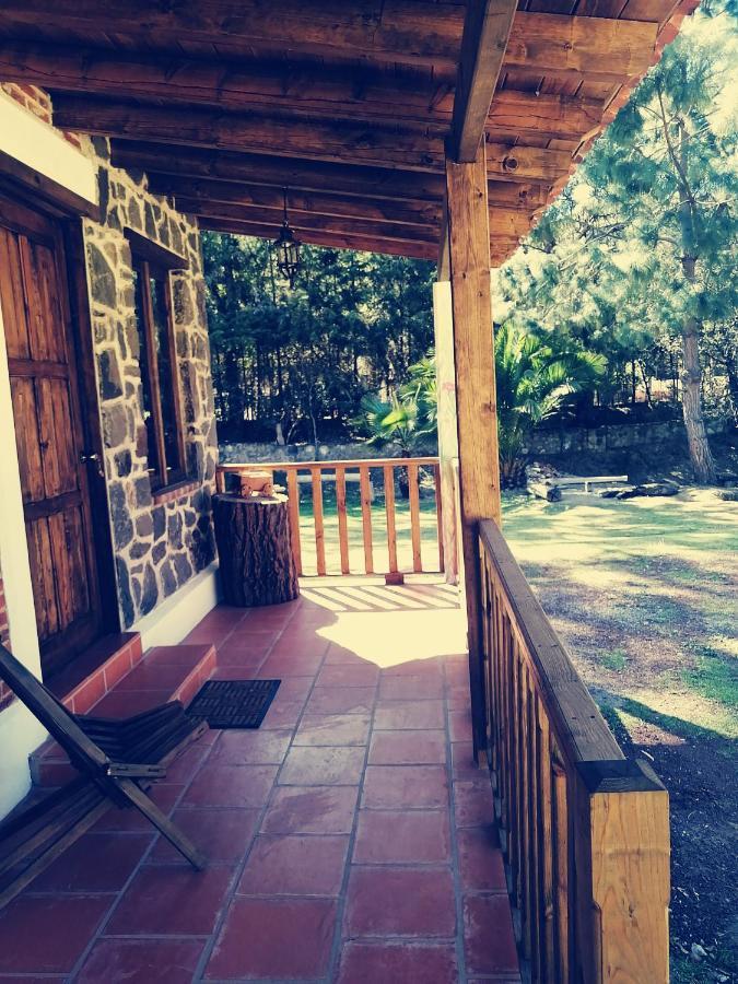 Cabanas Los Laureles Huasca de Ocampo Exterior foto