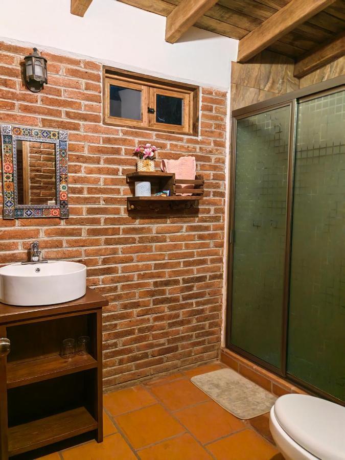 Cabanas Los Laureles Huasca de Ocampo Exterior foto