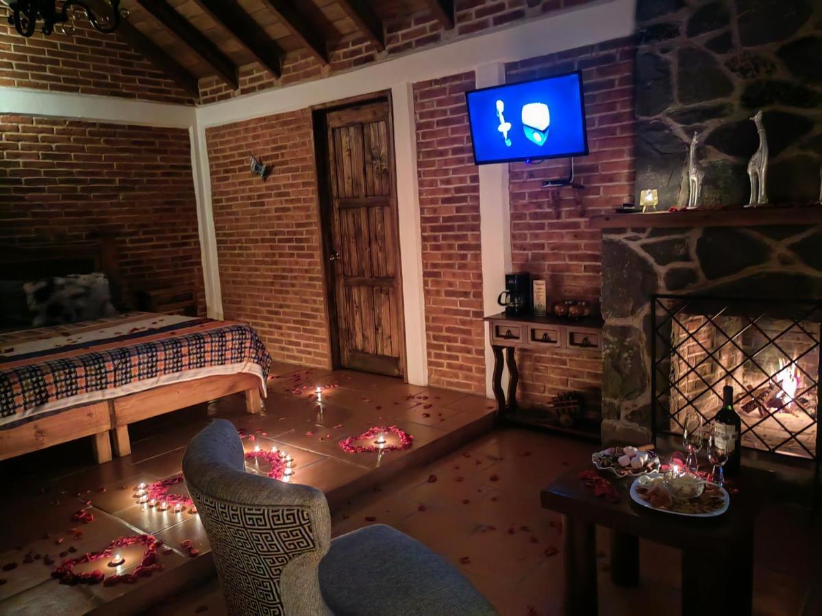 Cabanas Los Laureles Huasca de Ocampo Exterior foto
