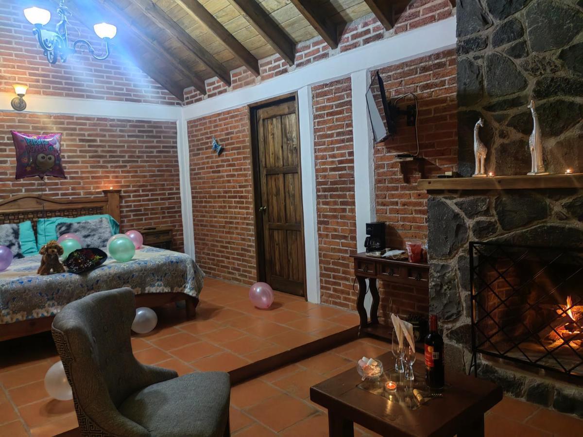 Cabanas Los Laureles Huasca de Ocampo Exterior foto
