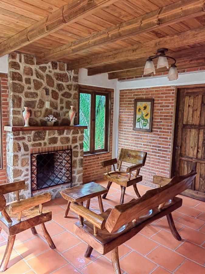 Cabanas Los Laureles Huasca de Ocampo Exterior foto
