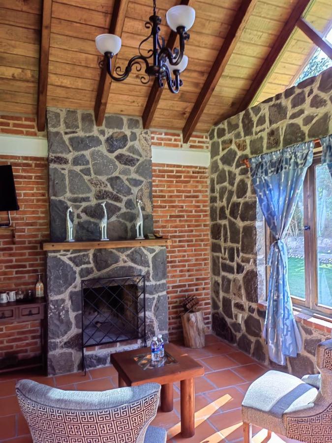 Cabanas Los Laureles Huasca de Ocampo Exterior foto