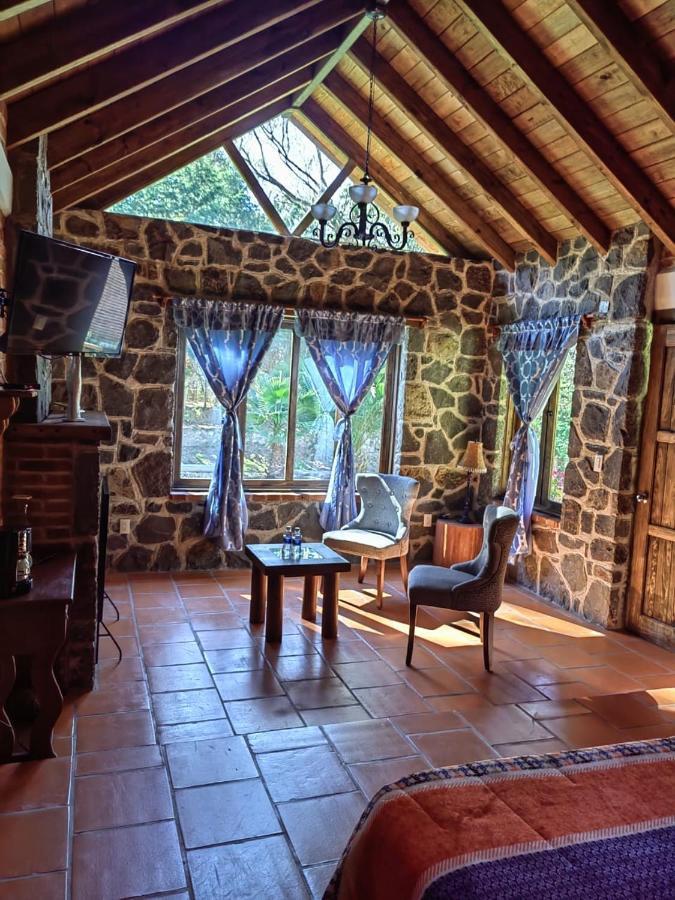 Cabanas Los Laureles Huasca de Ocampo Exterior foto